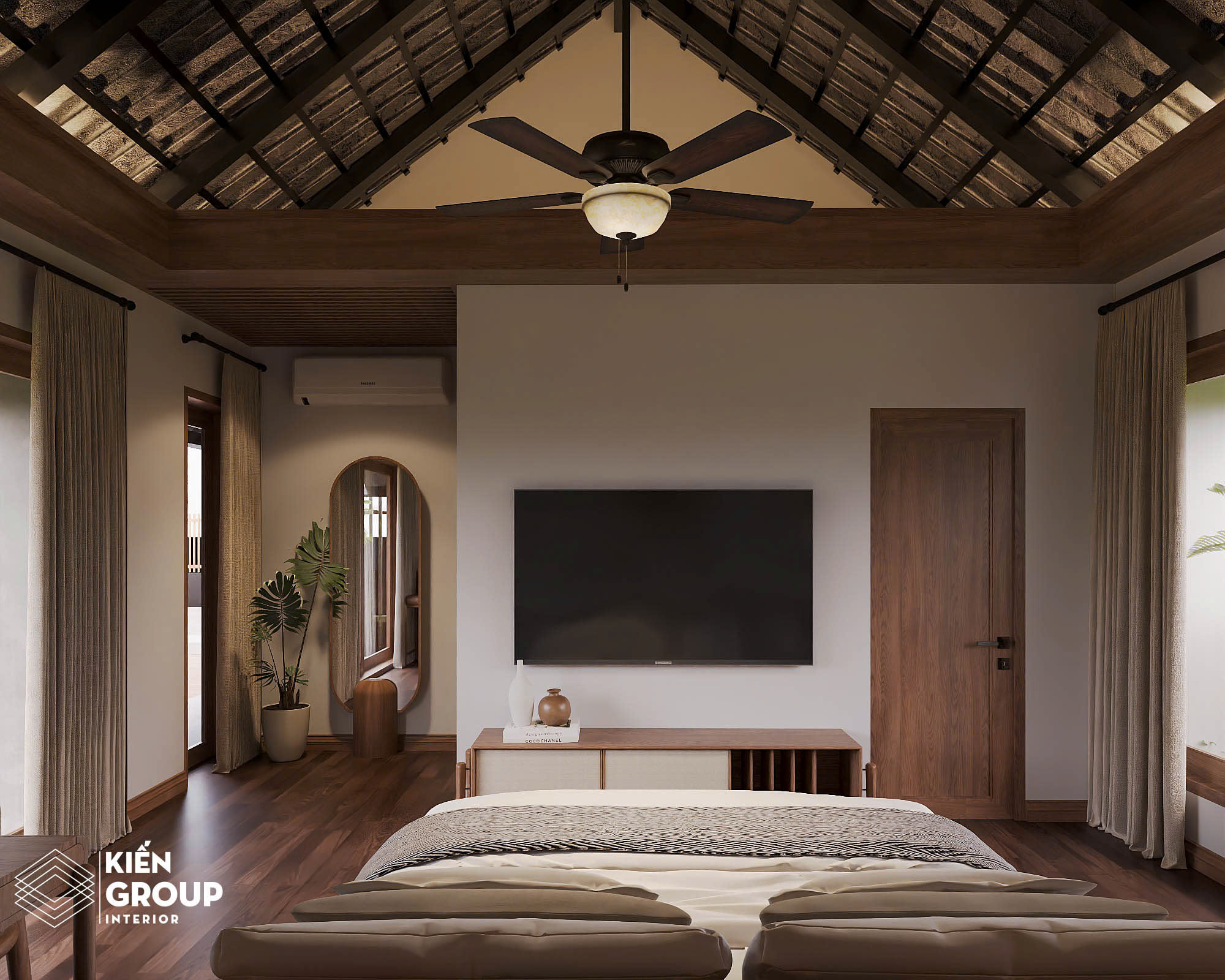 [HN] KIẾN TRÚC & NỘI THẤT NHÀ VƯỜN BA VÌ | HÀ NỘI